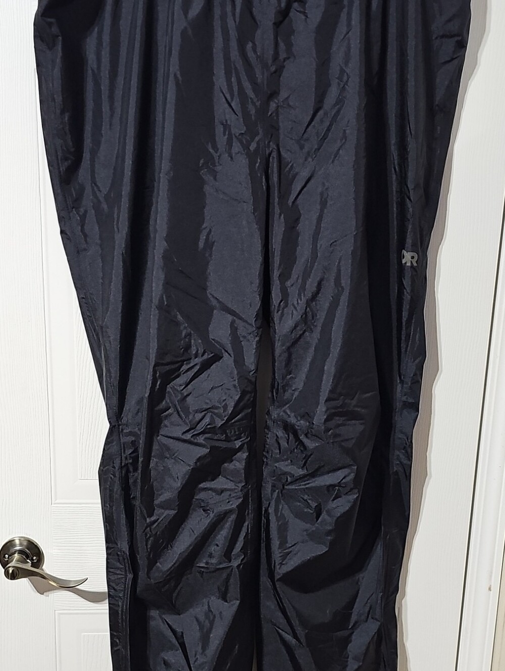 Outdoor Research Men's Black Lightweight Packable Rain Pants